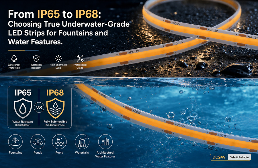 Commercial Submersible LED Lighting & IP68 LED Strip